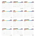 thumbnail image 2 of -2026 Magnetic Refrigerator Calendar – 18 Monthly Dry Erase Tear-Off Fridge Organizer with Strong Magnet, 2 of 9