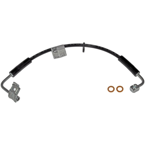 Dorman H622074 Front Passenger Side Brake Hydraulic Hose for Specific Jeep Models Fits select: 2008 JEEP WRANGLER UNLIMITED, 2009-2010 JEEP WRANGLER