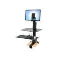 thumbnail image 3 of Ergotron - Mounting component (recess spacer, bracket) - for LCD display - tall-user kit - solid steel - black - workstation mountable, 3 of 8