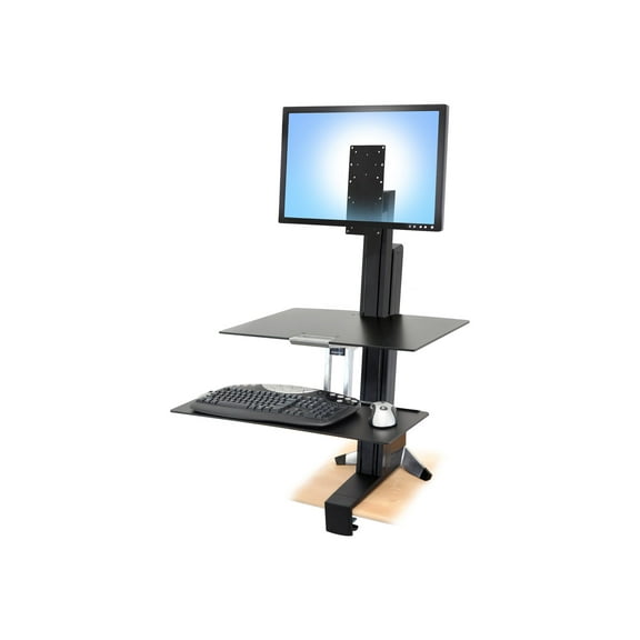 Ergotron Mounting Bracket for Flat Panel Display Black