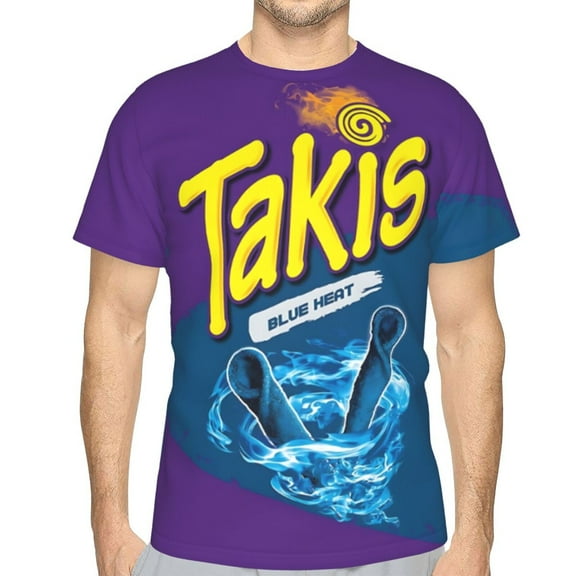 Unisex Adult Ta-ki T-Shirts, 3D Graphic Novelty Shirts Crewneck Short Sleeve Tees for Men Women