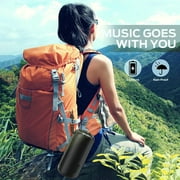 Oraolo Luster Bluetooth Speaker , Portable Speaker with Colorful Lights, Stereo Sound, Bluetooth 5.3, 24H Playtime, IPX6 Waterproof, AUX-in, Speaker for Outdoor Camping