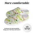 thumbnail image 6 of Balery Dachshund Dog Puppy Pattern Women's Fuzzy Memory Foam Slippers Fluffy Winter House Shoes Indoor and Outdoor-46/47, 6 of 7