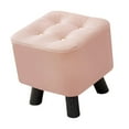 thumbnail image 3 of Guardoinrt Small Footstool Stable Step Stool Footrest Orange Office Room Entryway for Dressing Pink 28x28x28cm, 3 of 6