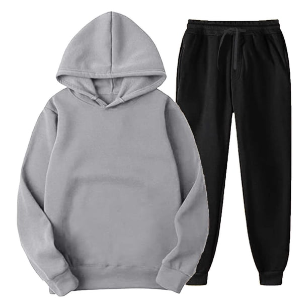 Puntoco - Blusa con capucha para mujer, manga larga, sudadera, pantalones cortos, conjuntos de traje casual Puntoco Puntoco-3373