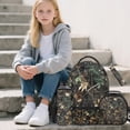 thumbnail image 2 of Jeiento Camo Hunting Branch Backpack Set 5 Pcs 17 Inch Lightweight Backpack with Lunch Bag Pencil Pouch for 9-12 Years Old Middle School Cool School Bags Set, 2 of 8