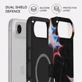 thumbnail image 2 of CASETEROID Tough Case for iPhone 17 Air – Dual-Layer Protection, Shockproof [Compatible with MagSafe] – Celestial Noir Galaxy Case, 2 of 4