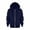 Navy, variant on Tiijoy Toddler Girls Zip up Hoodie Jacket Solid Unisex Kids Hooded Sweatshirt, Sizes 4-5T