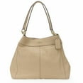 thumbnail image 1 of Pre-Owned Coach Tote Bag F57545 Leather Pink Beige Women's COACH (Good), 1 of 11