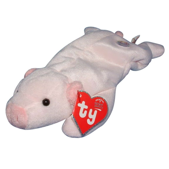 Ty Beanie Baby: Squealer the Pig BBOC - Original 9 Replica | Stuffed Animal | MWMT's