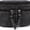 Black, variant on Sunyuer Vintage Washed Denim Fanny Pack, Multi Pocket Casual Sling Chest Bag, Adjustable Strap Lightweight Jean Waist Bag Crossbody Purse for Travel Sports Daily Outing