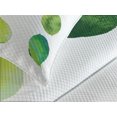 thumbnail image 4 of Ambesonne Sage Quilted Bedspread Set 3 Pcs, Watercolor Fresh Foliage, Queen Size, Green White, 4 of 5