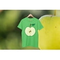 thumbnail image 4 of Old Glory Mens Halloween Apple Slice Costume Short Sleeve T Shirt, 4 of 4