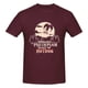 thumbnail image 3 of Camiseta de manga corta 100 % algodón para hombre con el lema "Mothman Stole My Hotdog", 3 of 5