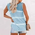 thumbnail image 3 of ibuvkizy Womens Tank Tops Loose Fit,Womens Scoop Neck-Shirts Summer Loose Casual Sleeveless Tank Tops,Gifts for Women, 3 of 4