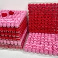 thumbnail image 2 of Ramo de flores artificiales Kearding 81 unids/caja decorativo para álbum de recortes rojo, 2 of 6