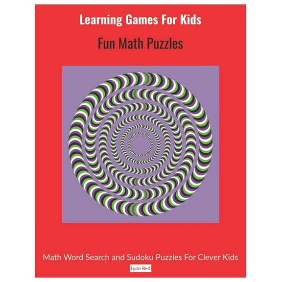 Learning Games For Kids: Fun Math Puzzles, (Paperback)
