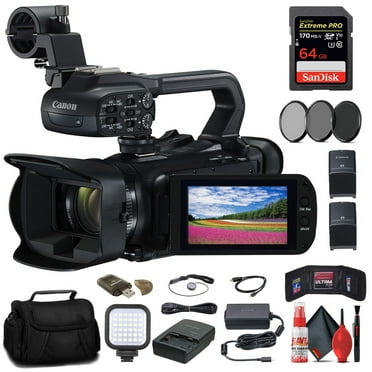 Canon XA60 Professional UHD 4K Camcorder (5733C002)   64GB Memory Card   BP828 Battery   More(International Model)
