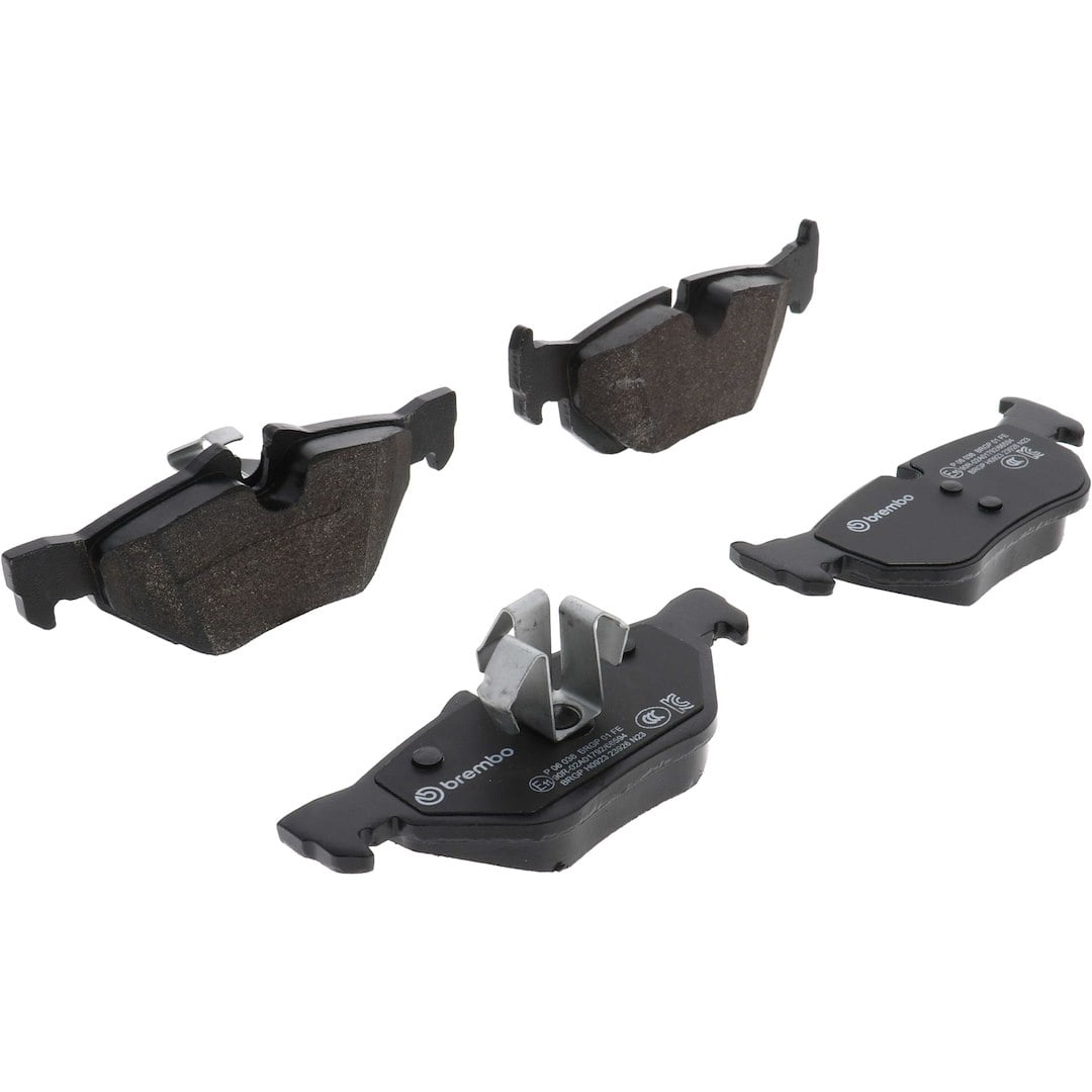 Brembo KT04043; Brake Kit; Low-Metallic Brake Pads; 300 Millimeter UV Coated Vented High Carbon Cast Iron One Piece Rotor; With Rotors/ Pads/ Pad Shims/ Anti-Rattle Spring/ Mounting Hardware