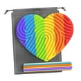 thumbnail image 3 of HILABEE Sensory Activity Board Busy Board for Calming Multicolor Leisure Activity Travel Heart, 3 of 9