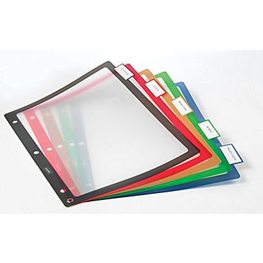 staples better fixed tab dividers 5 tab mulitcolor 1 set pack