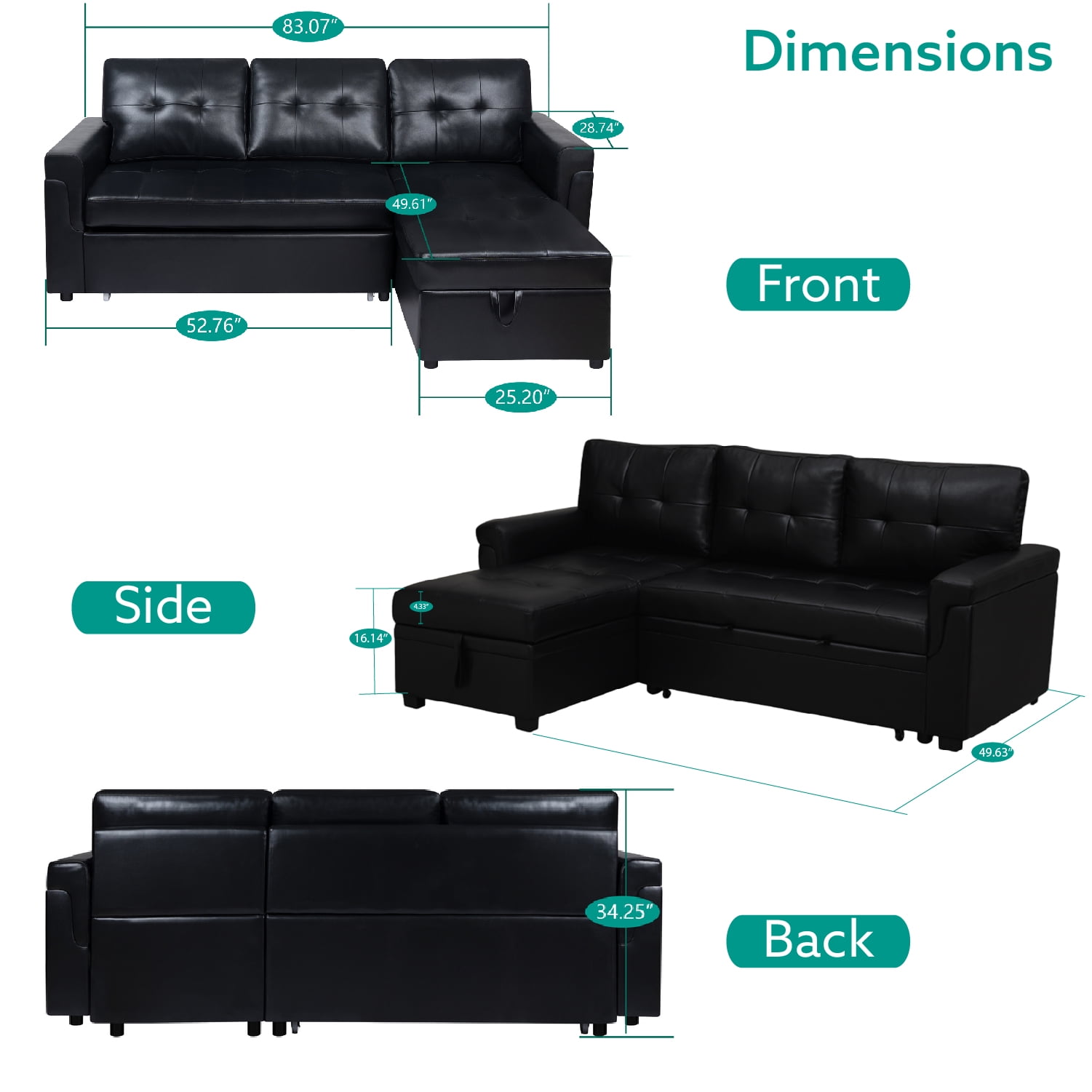 Leather Sofa Beds Perth Baci Living Room