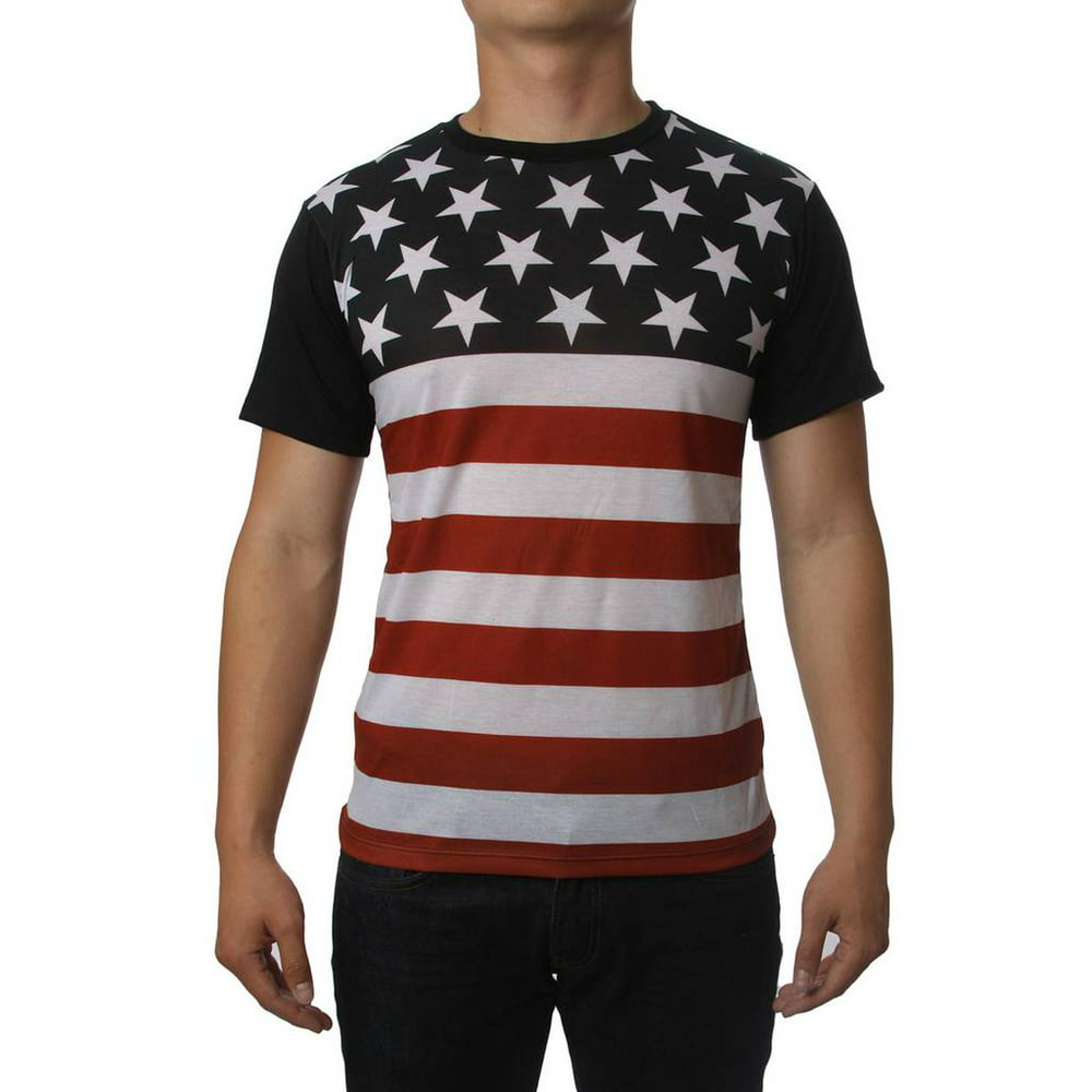 Made in USA - Mens Sublimation T-Shirts (Many Styles) - Walmart.com ...