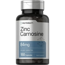 Zinc Carnosine 84mg | 150 Capsules | Non-GMO and Gluten Free | by Horbaach