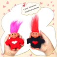 thumbnail image 2 of Toy Figure Cutextris, 2 unidades, muñecos retro Lucky Troll, 2 of 6