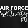 thumbnail image 3 of CafePress - Air Force Wifey Women's Dark Pajamas - Women's Short Sleeve Print T-Shirt and Pants Dark Cotton Pajama Set, 3 of 7