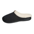 thumbnail image 3 of Roxoni Women's Knitted Fleece Lined Winter Slippers, Rubber Sole -sizes 6 to 11 -style #2111, 3 of 6