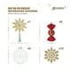 thumbnail image 2 of Set Esferas y Adornos Navideños para Árbol de Navidad Esquimal, 25 Piezas (Dorado Rojo), 2 of 6
