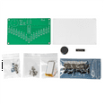 thumbnail image 4 of Electronic Kalimba Thumb Piano 17 Key Heptatonic Scale Instruments Electronic DIY Soldering Kit 17 Key Heptatonic Scale,1 * Electronic Kalimba Thumb Piano Kit,Green, 4 of 8