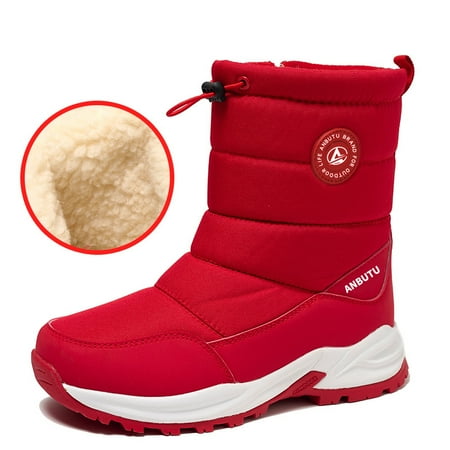 

Winter Women S Cotton Shoes Water Repellent Non Slip Plush And Warm Snow Boots