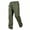 Army Green, variant on Men Built In Belt Loops Drawstring Elastic High Waist Straight Full Length Quick Dry Woven Chino Pants Deep Side Pockets Lightweight Office Casual Sightseeing Trousers XXXXXL