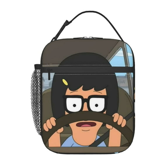 Bob's Burgers Lunch Bags Portable Insulated Lunch Box Organizer Lunch Tote Bag Cooler Bag
