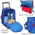 thumbnail image 2 of Yodo Zoo 3-Vías Maleta Infantil o Mochila Rodante para Niños con ruedas Tiburón Mediano Yodo, 2 of 3