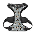 thumbnail image 2 of No Pull Dog Harness For X-Large Dogs Easy Walk Dog Vest Adjustable Collars Harnesses & Leashes Set Breathable Oxford Outdoor Walking Safety Reflective Strip Funny Beagle Active Dog, 2 of 9