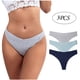 thumbnail image 2 of Tanga de algodón para mujer, 3 uds., tangas, bragas sexis con cintura en V, ropa interior femenina, lencería Fridja nalpqowj15107, 2 of 9