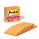 thumbnail image 1 of Sticky Notes Post-it Super Sticky, 3 x 3 pulgadas, 5 blocs, color naranja, 1 of 9