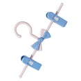 thumbnail image 3 of Kids Pants Hangers, Plastic Plastic Kids Pants Hangers, Plastic Children Pants Hangers Seamless Non Slip Clips, Adjustable Telescopic Trousers Rack, Lightweight, Traceless Design, 3 of 7