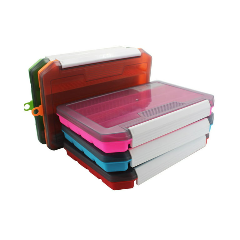 Colorful Single Layer Insert Bait Box Lure Storage Tool With Insert  Function Fishing Accessories Store Boxes Fishing Tackle 