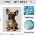 thumbnail image 3 of Diamond Art Kit for Adults, Brown French Bulldog Sitting Cute Diamond Painting for Adults Beginners, DIY Diamond Art Painting Kits, 5D Diamond Painting Crafts for Home Decor 12x16 Frameless, 3 of 7