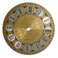 thumbnail image 1 of 7 In Diameters 180mm Vintage Aluminium Metal Wall Clock Dial Face Roman Numeral, 1 of 5