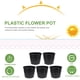 thumbnail image 2 of 5 macetas de plástico para jardinería, macetas para plantas de jardín, suministros de jardinería, 2 of 6