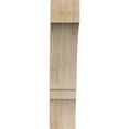 thumbnail image 2 of Ekena Millwork 6"W x 16"D x 28"H Balboa Rough Sawn Knee Brace, Douglas Fir, 2 of 13