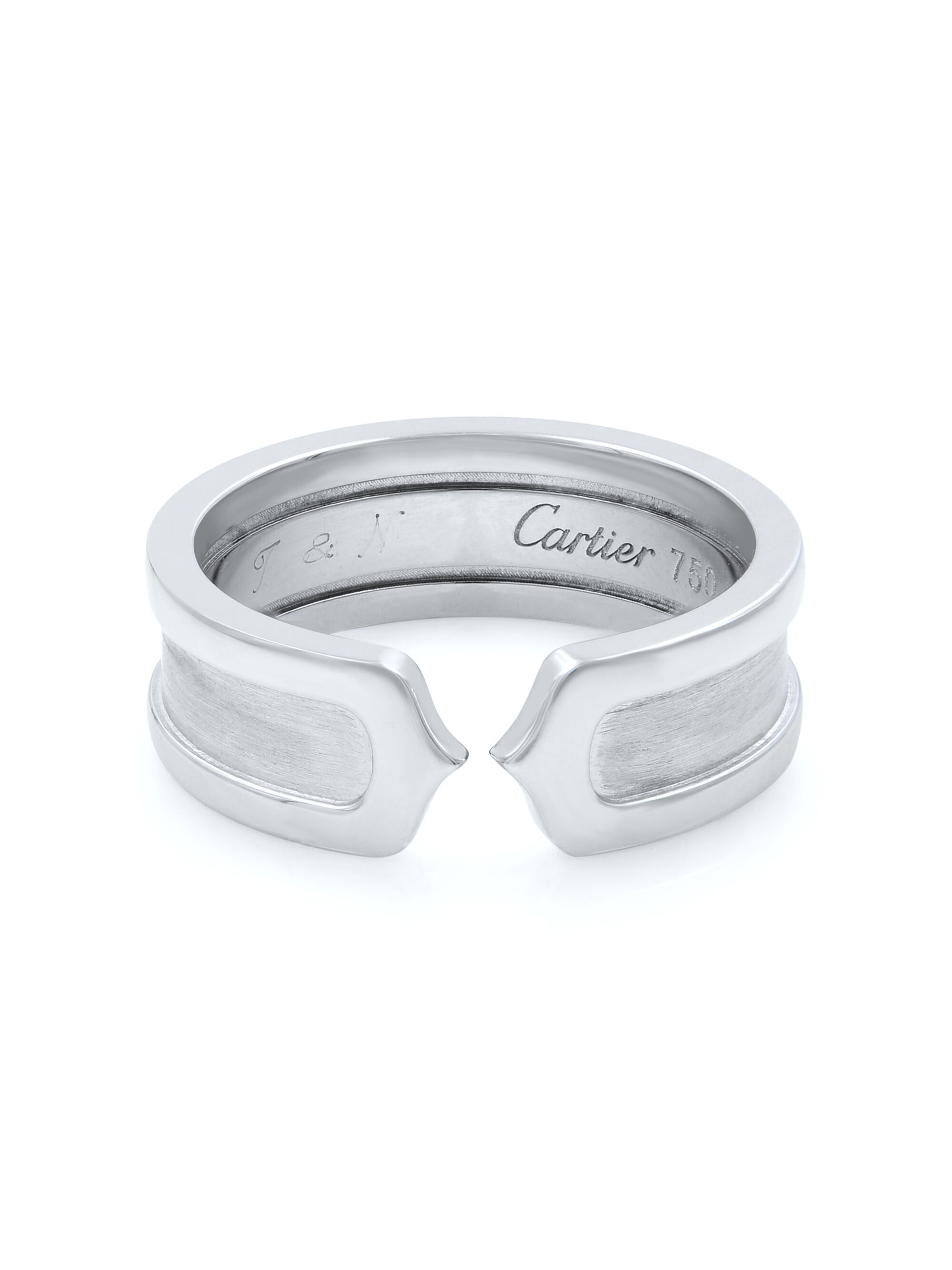 cartier ring white gold