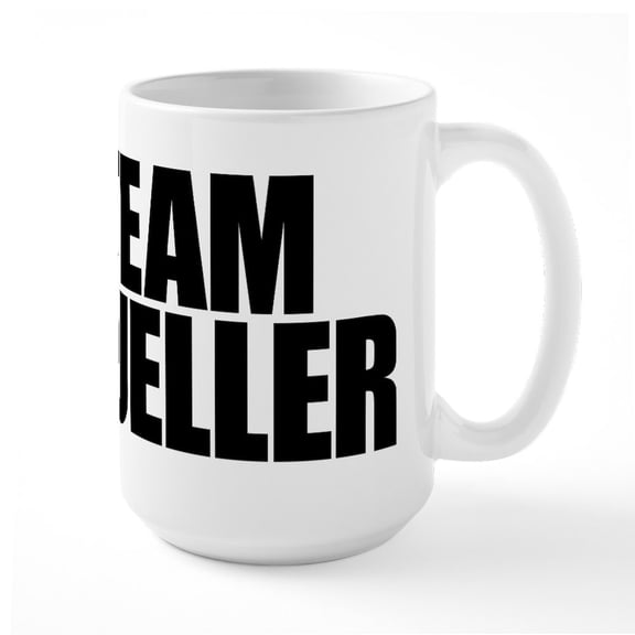 CafePress - Team Mueller - 15 oz Ceramic Large White Novelty Mug