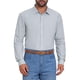 thumbnail image 5 of CAMISAS DE NEGOCIO DE MANGA LARGA CON BOTONES PARA HOMBRES DE RAYAS INSPIRADORAS L GRIS, 5 of 6