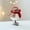 Red-2C Home Decor, variant on Summer Savings karymi Christmas Foam Bird Ornaments 5.91x3.94-Inch Red Scarf Hat Decoration with Clip for Tree Branches Indoor Outdoor Decor Christmas Decor Super Savings Week Savings Week